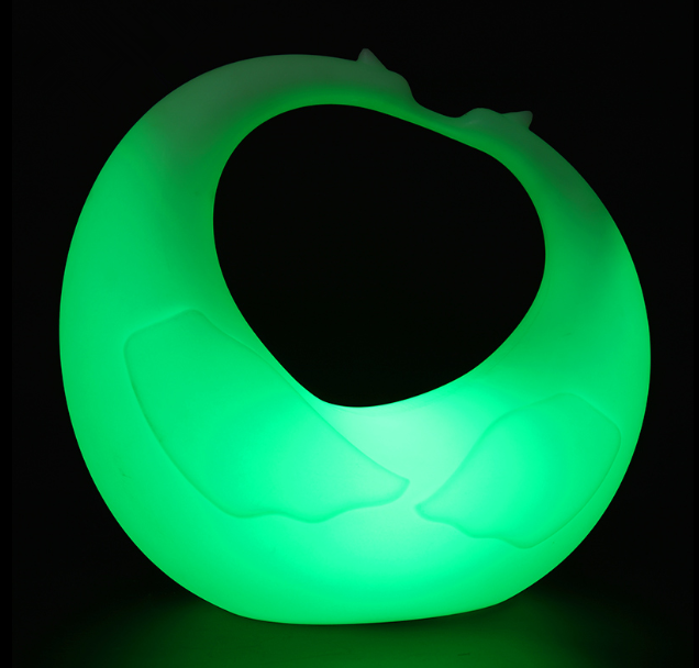 16 Color change PE Swan LED Decorative Light