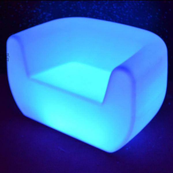 outdoor color change LED Lighted up Modern Sofa