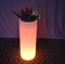 Illuminated Glowing Tall Plastic Flower Pots