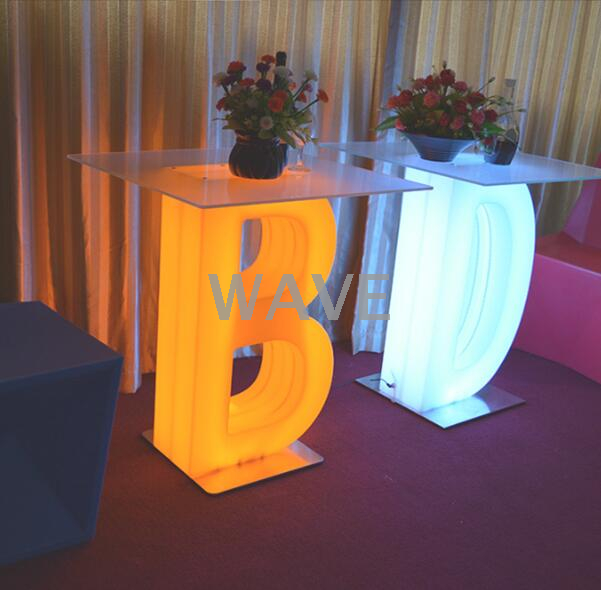 waterproof remote control PE A to Z led letter Light