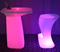 outdoor color change battery LED Portable Cocktail Tables