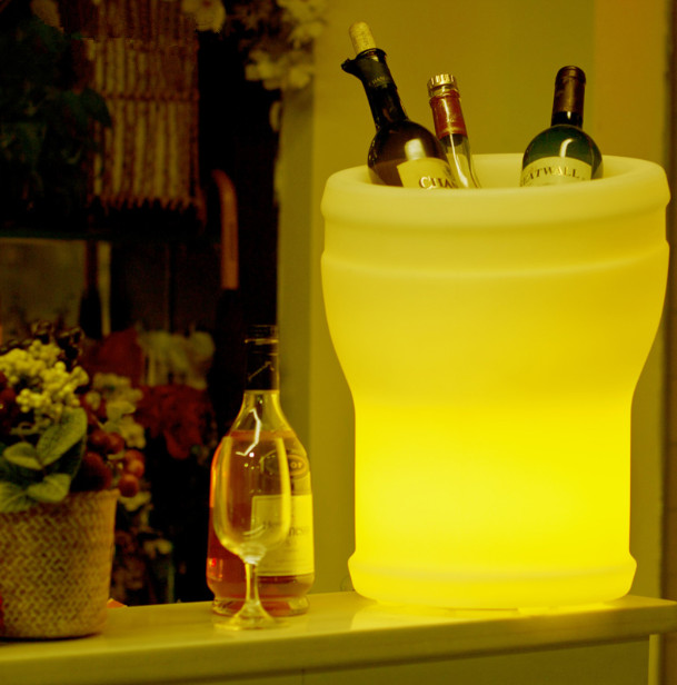 Champagne LED Ice Bucket 
