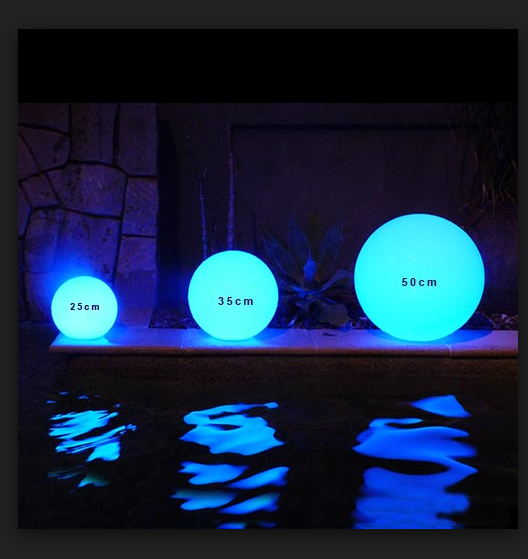 Hot Sale outdoor color change LED Decorative Ball Light 