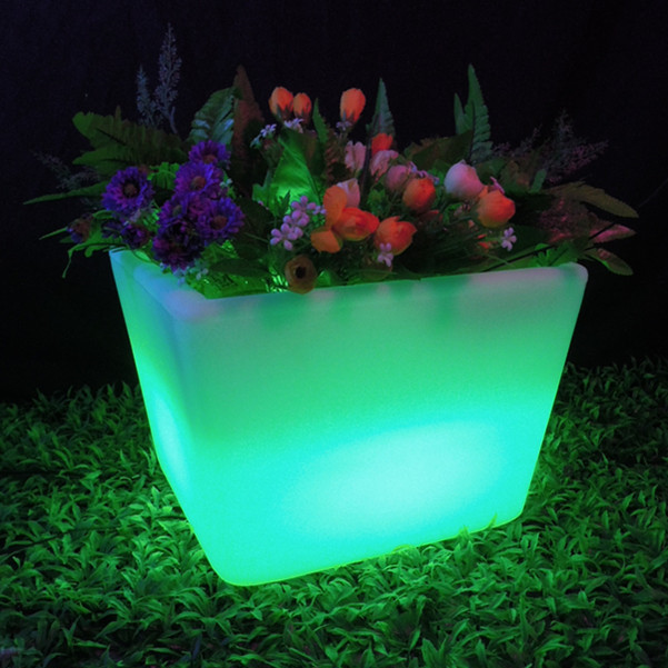 LED Flower Pot with Remote Control