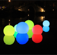 color change remote control waterproof led swimming pool ball
