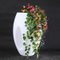 Waterproof PE flower pot for wedding decoration 